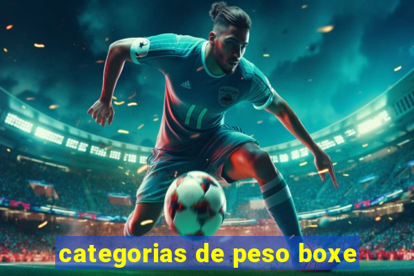 categorias de peso boxe